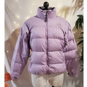 Vtg The North Face Womens 700 Series Down Retro 96 Nuptse Puffer Jacket S Purple